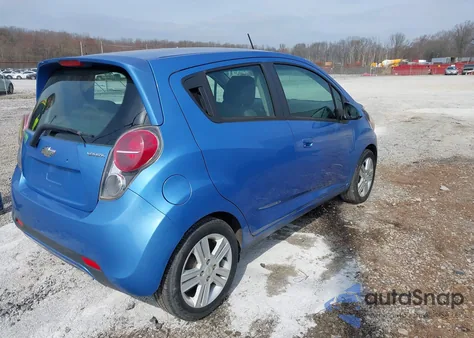 2013 Chevrolet Spark Ls Manual from USA, damaged, VIN KL8CA6S90DC507387